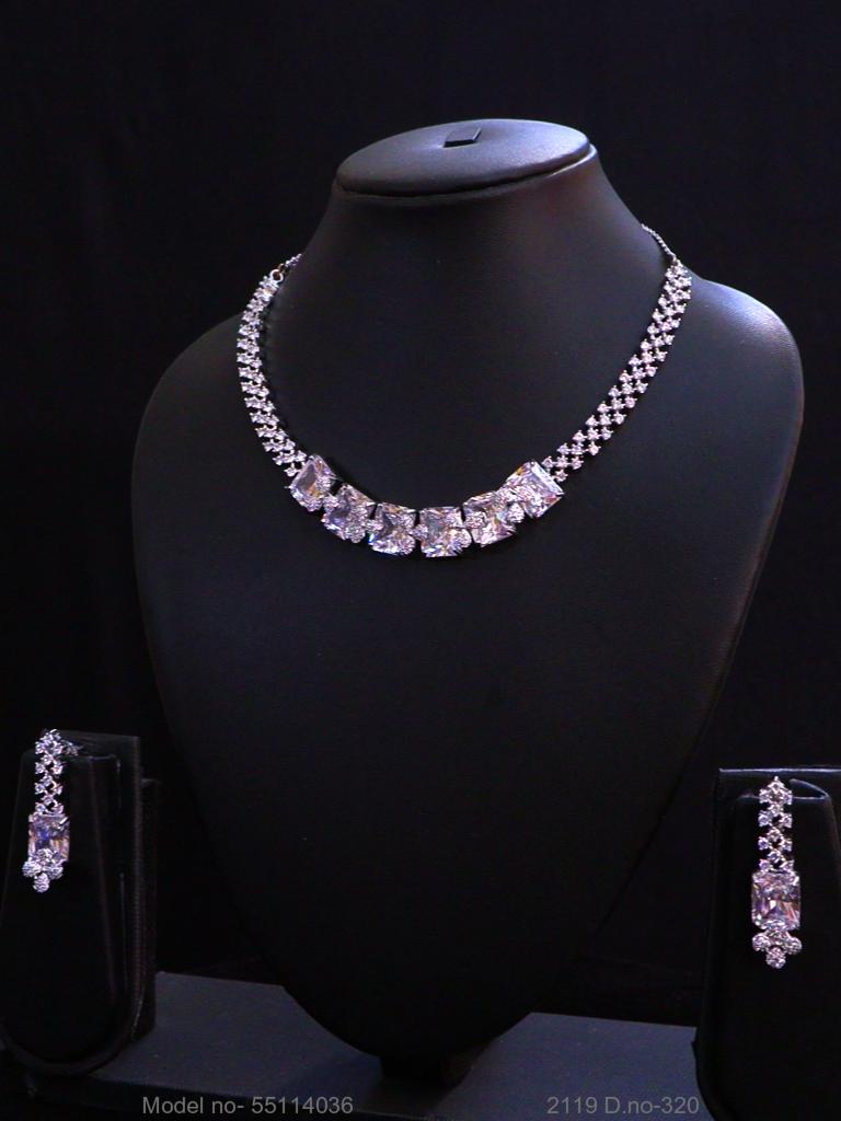 CZ Pendant Sets