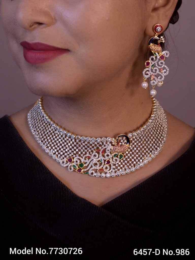 CZ Choker Necklaces