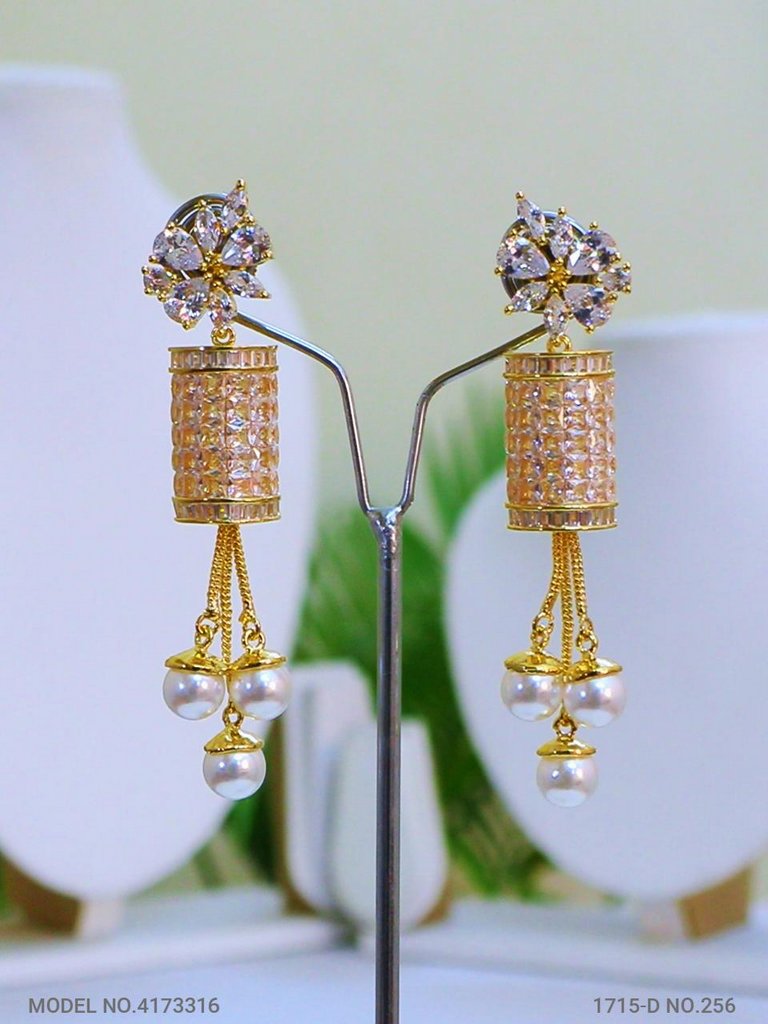 Diamond Replica Earrings - Amaara World
