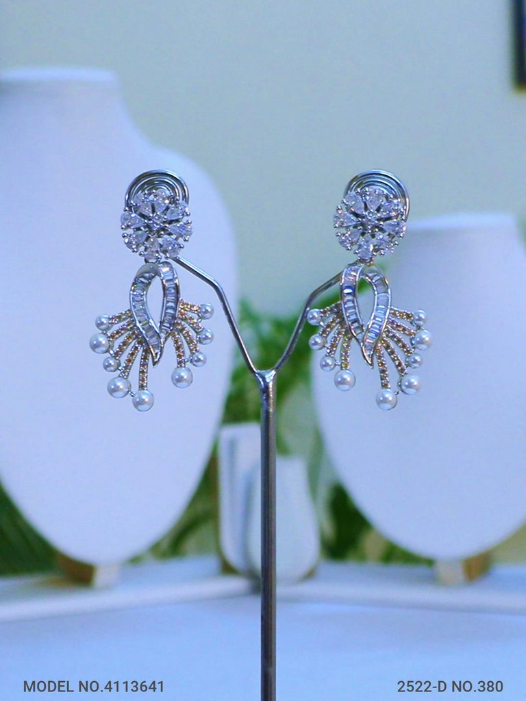 Lab Created Diamond Pendants - View B
