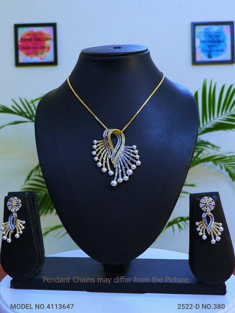 Lab Created Diamond Pendants - Style 5 - Amaara World