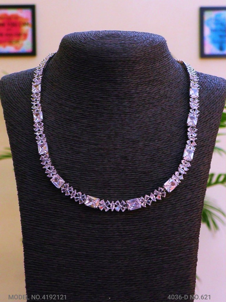 Original Zircon Necklace Set - View A