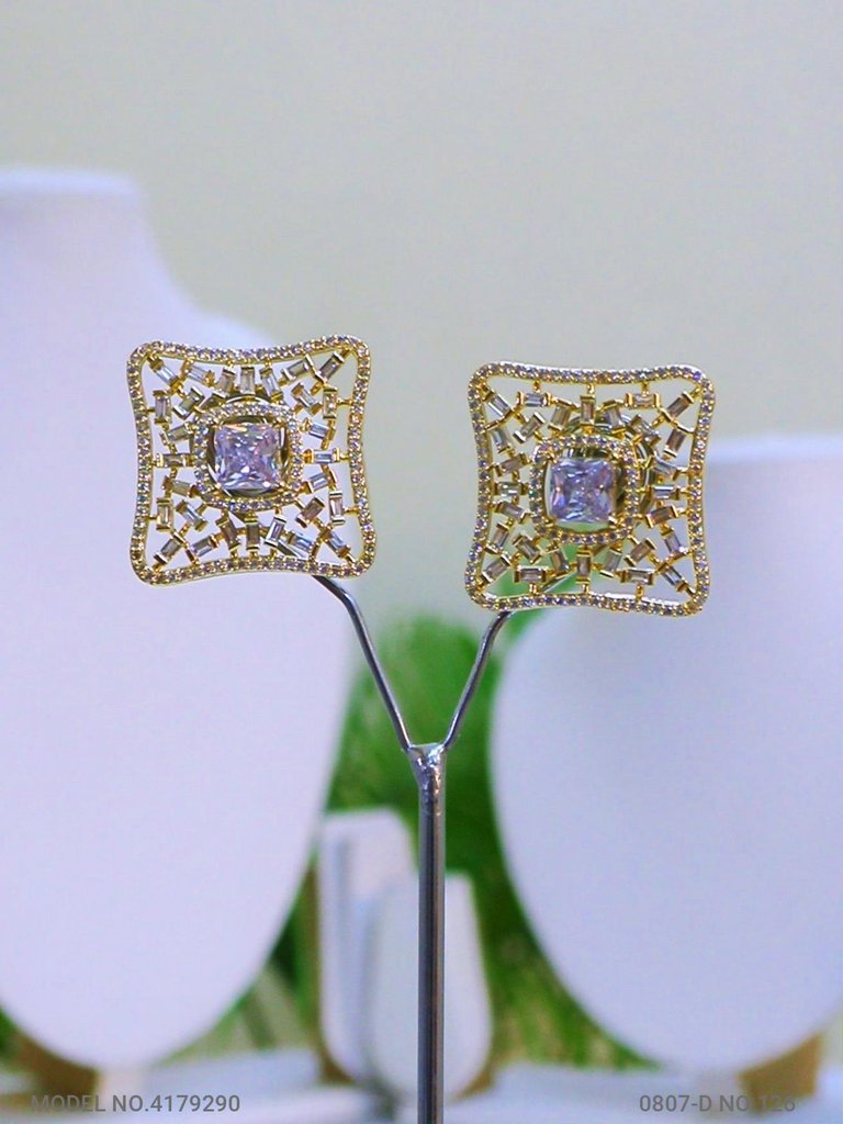Cubic Zirconia Earrings | best Fashion jewellery - Amaara World