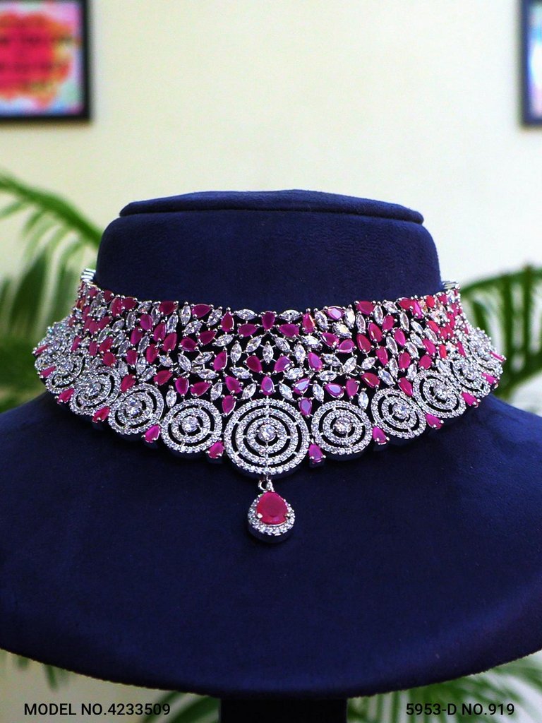 Wedding Jewellery Set For Brides / Gifts / Parties - 4233509 - View 2