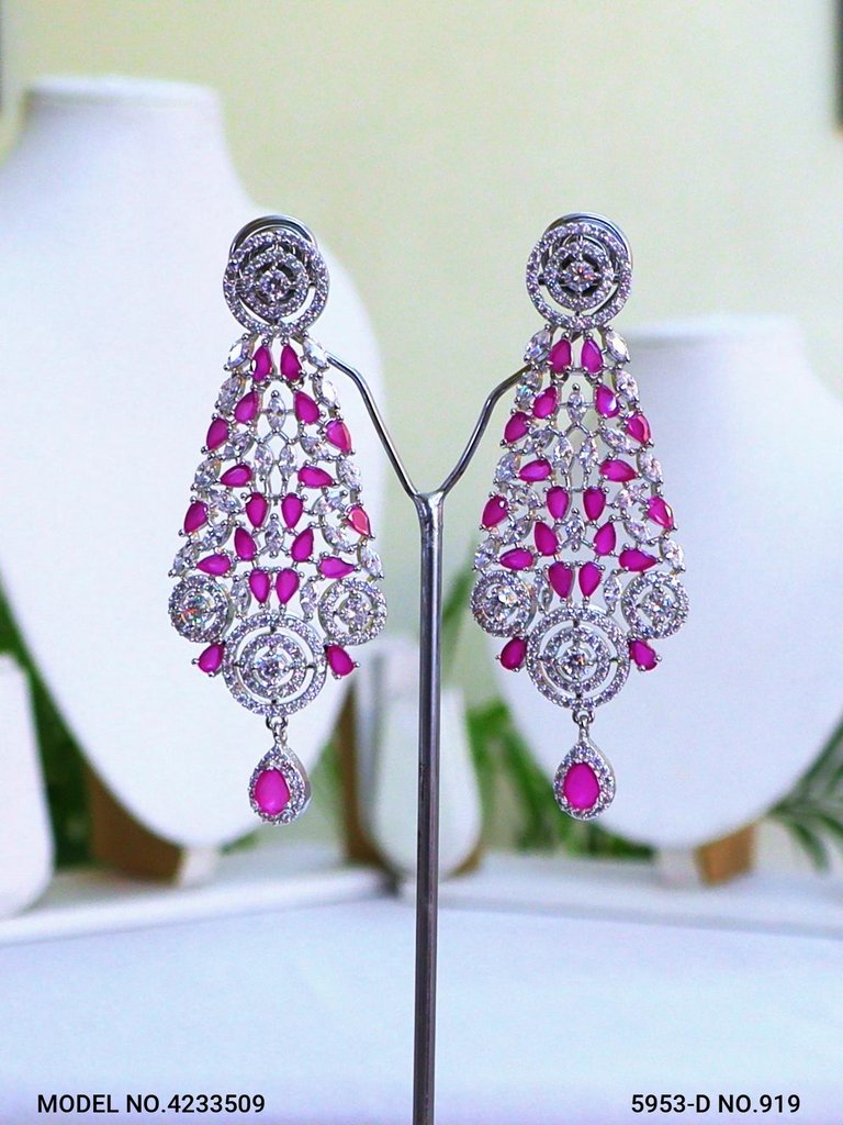 Wedding Jewellery Set For Brides / Gifts / Parties - 4233509 - View 3