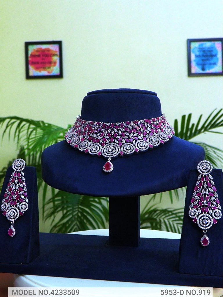 Wedding Jewellery Set For Brides / Gifts / Parties - 4233509 - View 1