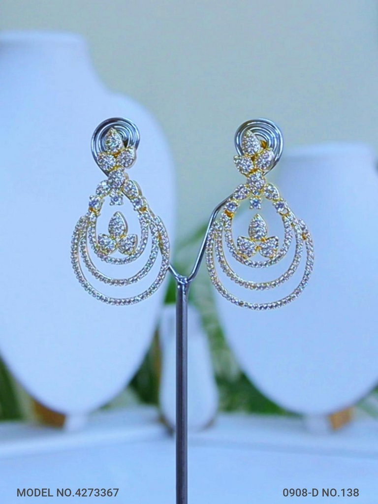 Zircon Earrings | Cz / AD Jewelry - Amaara World