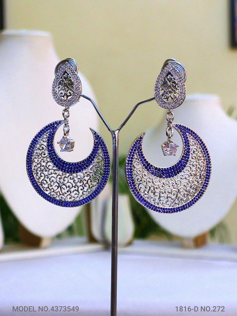 Partywear statement Earrings - Amaara World