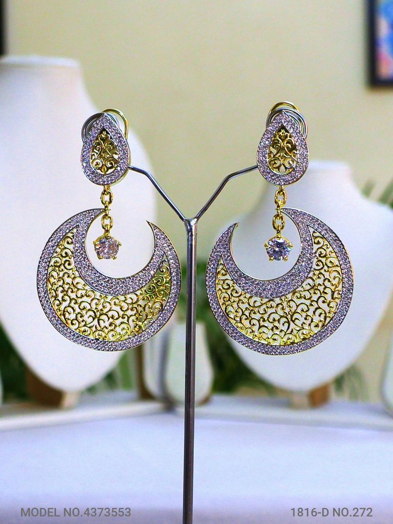 Artificial Diamond Earrings - Amaara World
