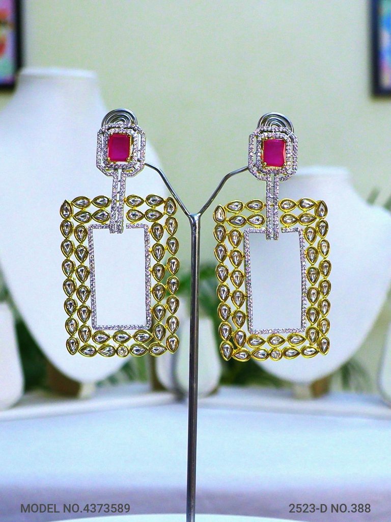 Cubic Zirconia | Earrings - Amaara World