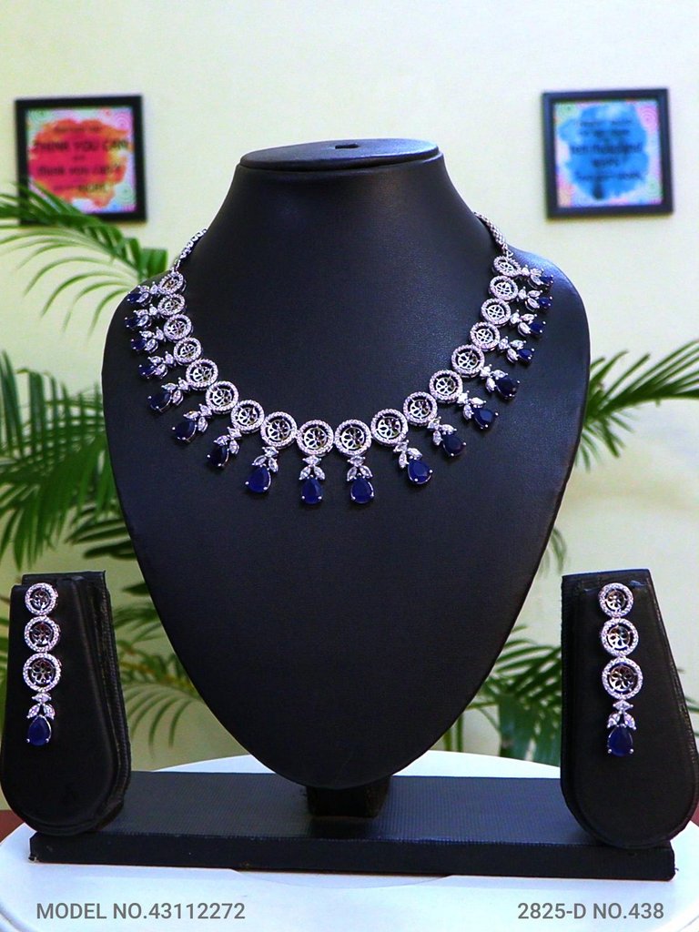 Cz Jewelry Set | Classic Pattern - Amaara World