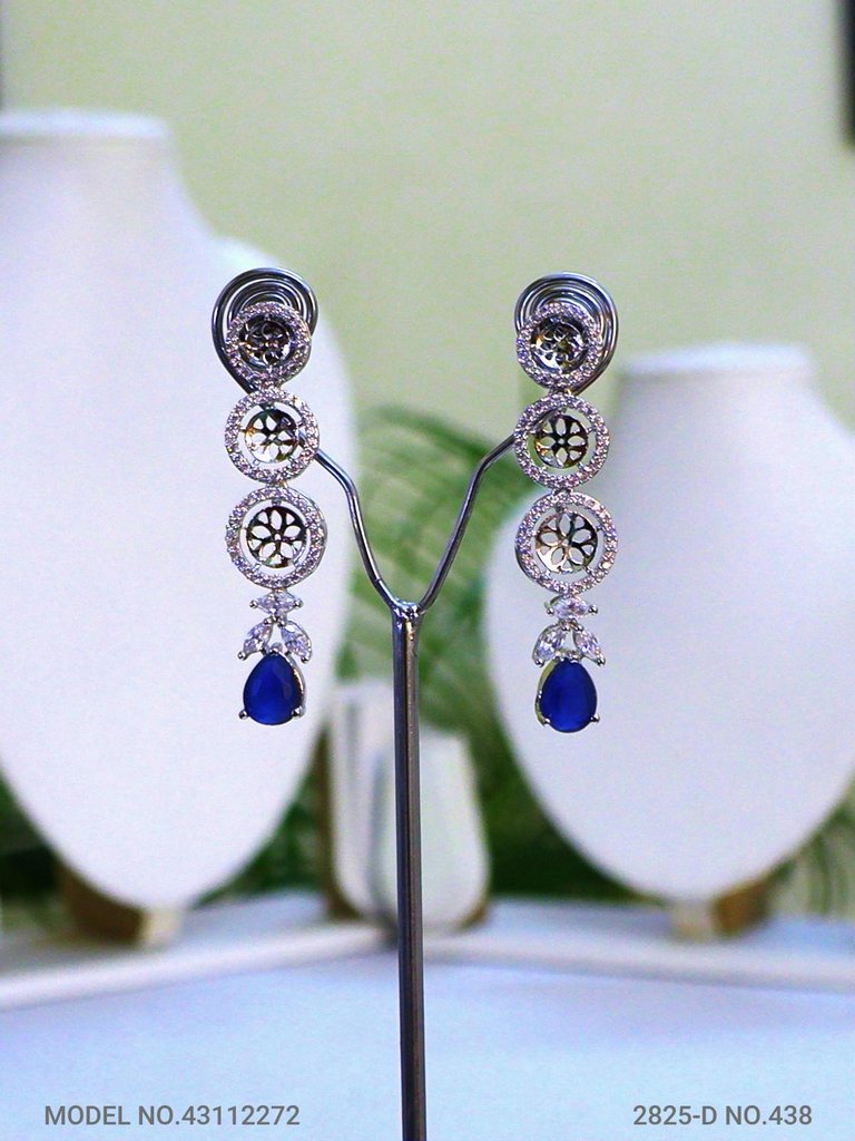 Cz Jewelry Set | Classic Pattern - View B