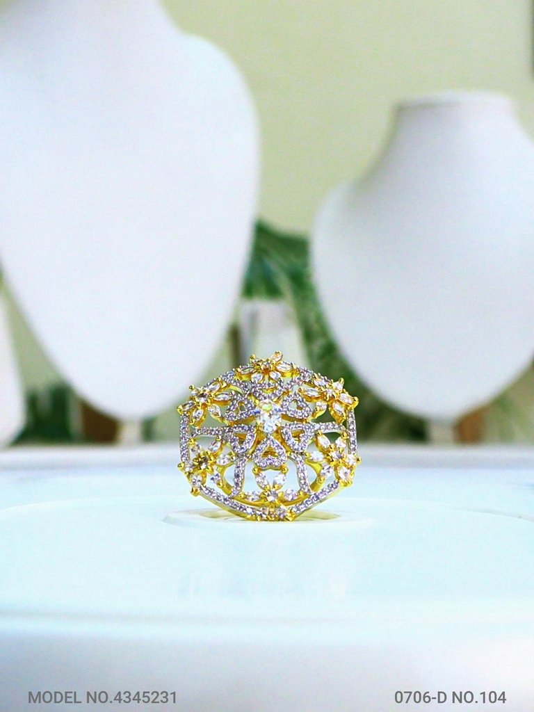 Trendy CZ Ring - Amaara World