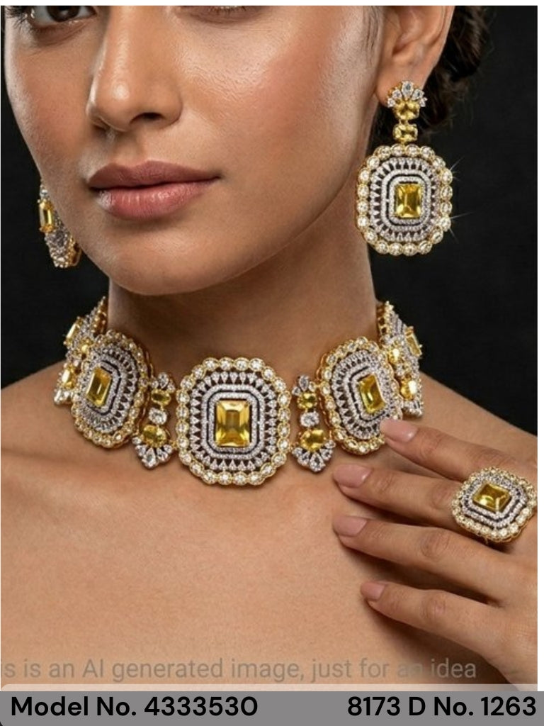 Partywear Necklace for Weddings - Amaara World