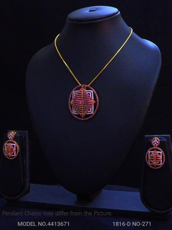 Bold Attitude | Pendant Set - Amaara World USA - SKU 4413671