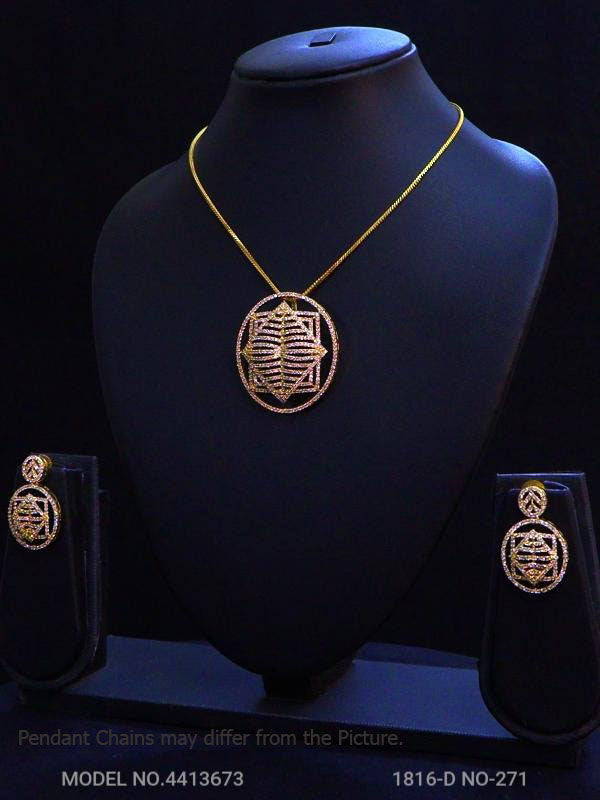 Cz Pendant | Traditional Trendy Gift Ideas - Amaara World USA - SKU 4413673