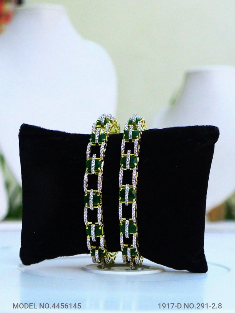 Silver Glow Bangles - Amaara World