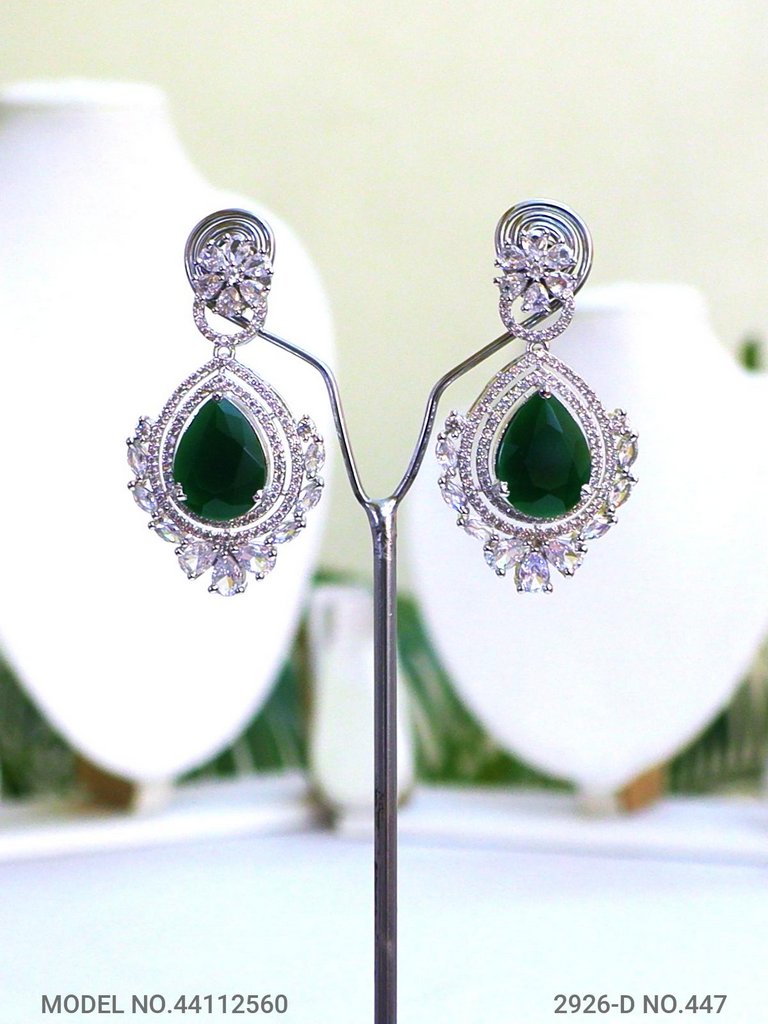 Cz Jewelry Set | Classic Pattern - View B