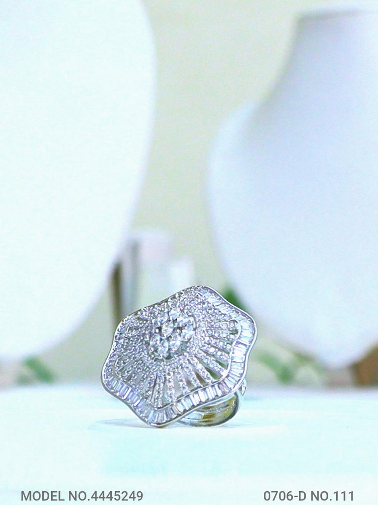 Party Wear CZ Ring - Style 1 - Amaara World