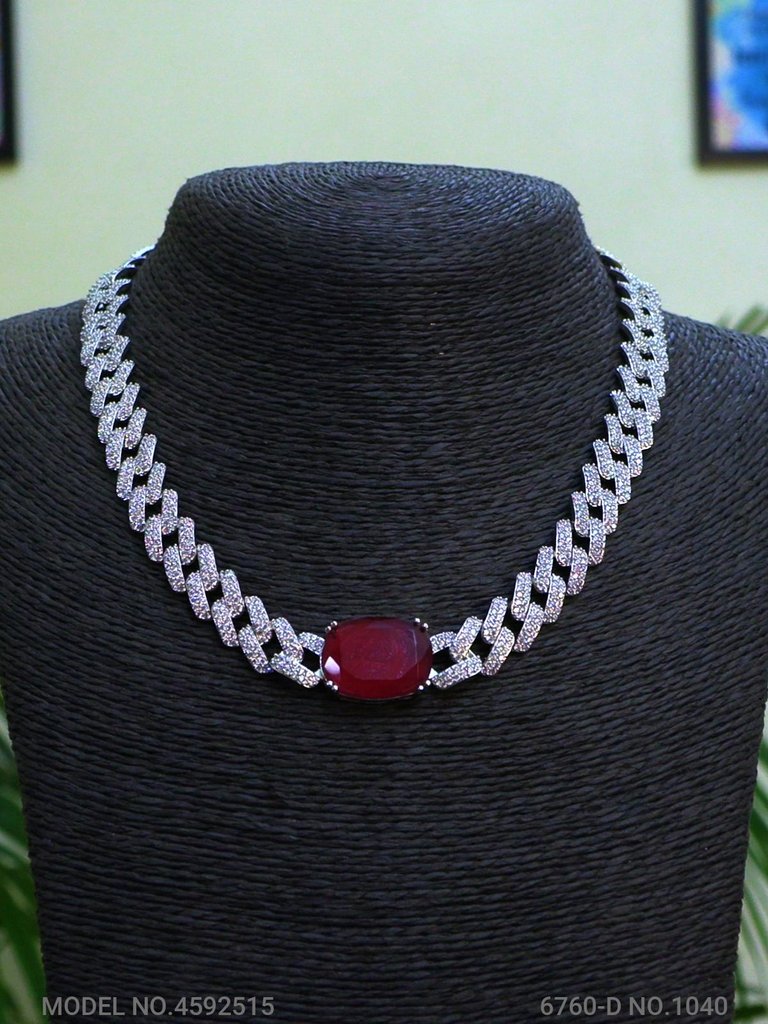 Bridesmaid Necklace Set for Traditional Weddings - View A