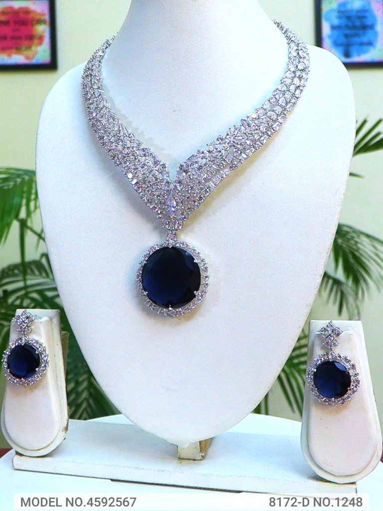Showstopper Imitation Jewelry Set - View A