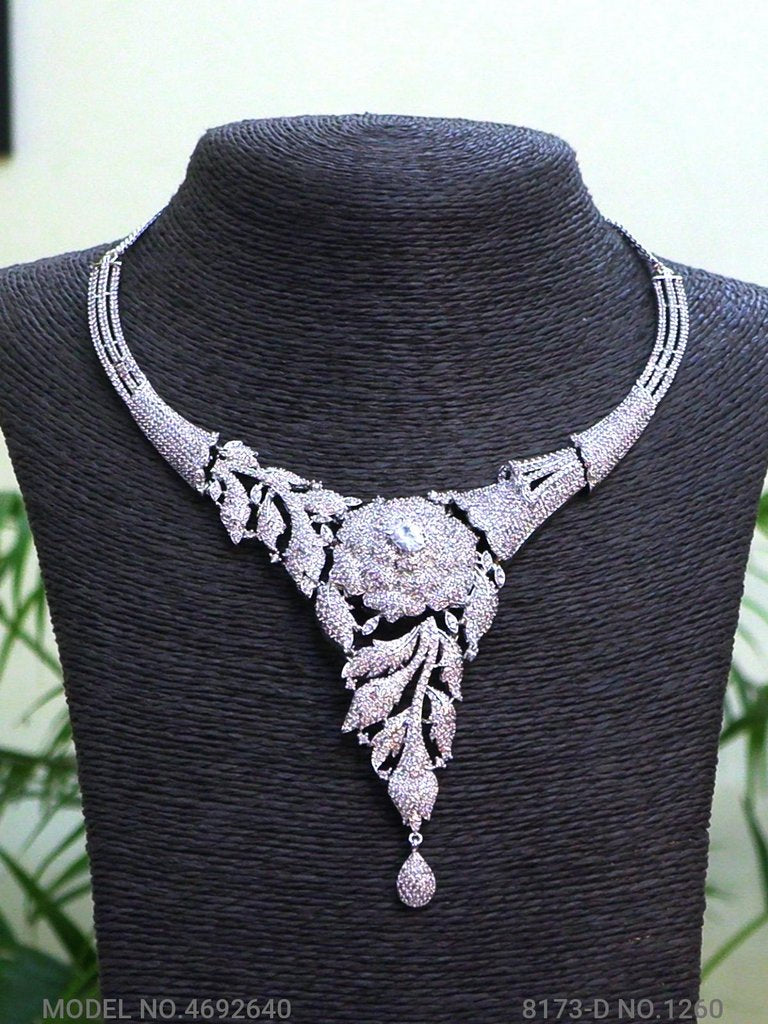 Original Zircon Necklace Set - View A
