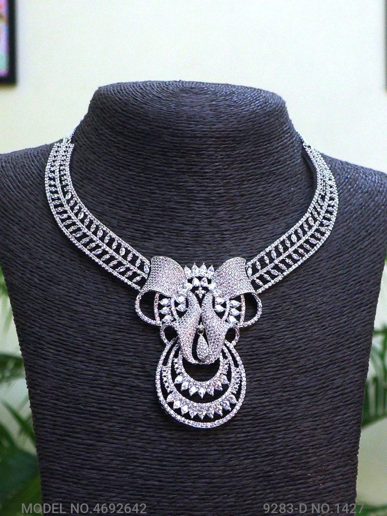 Original Cz Traditional Necklace - View A