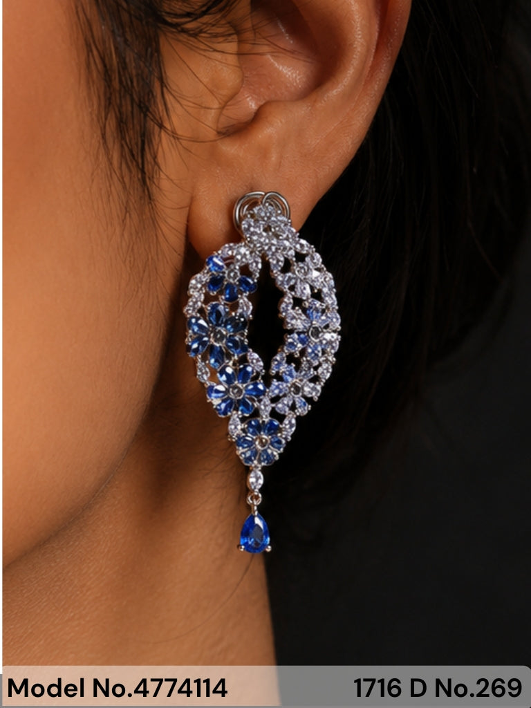 Real Zircon | Fashion AD Earrings - Amaara World