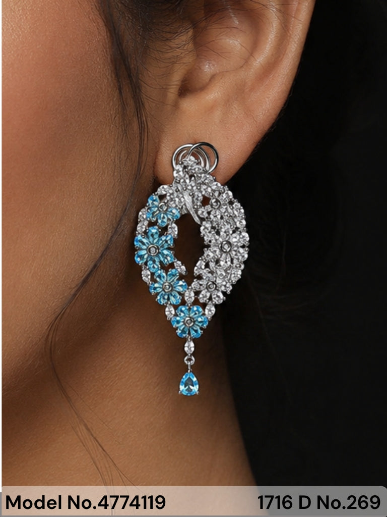Real Zircon | Fashion AD Earrings - Amaara World
