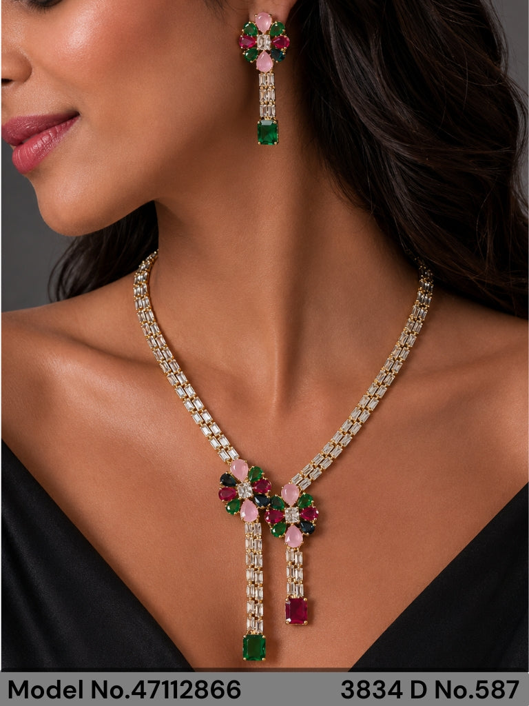 Partywear Classic Jewelry Set - Amaara World