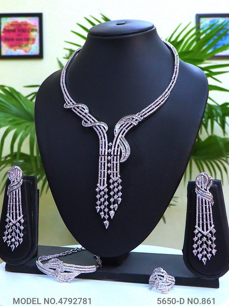 Traditional Cz Jewelry Sets - Amaara World