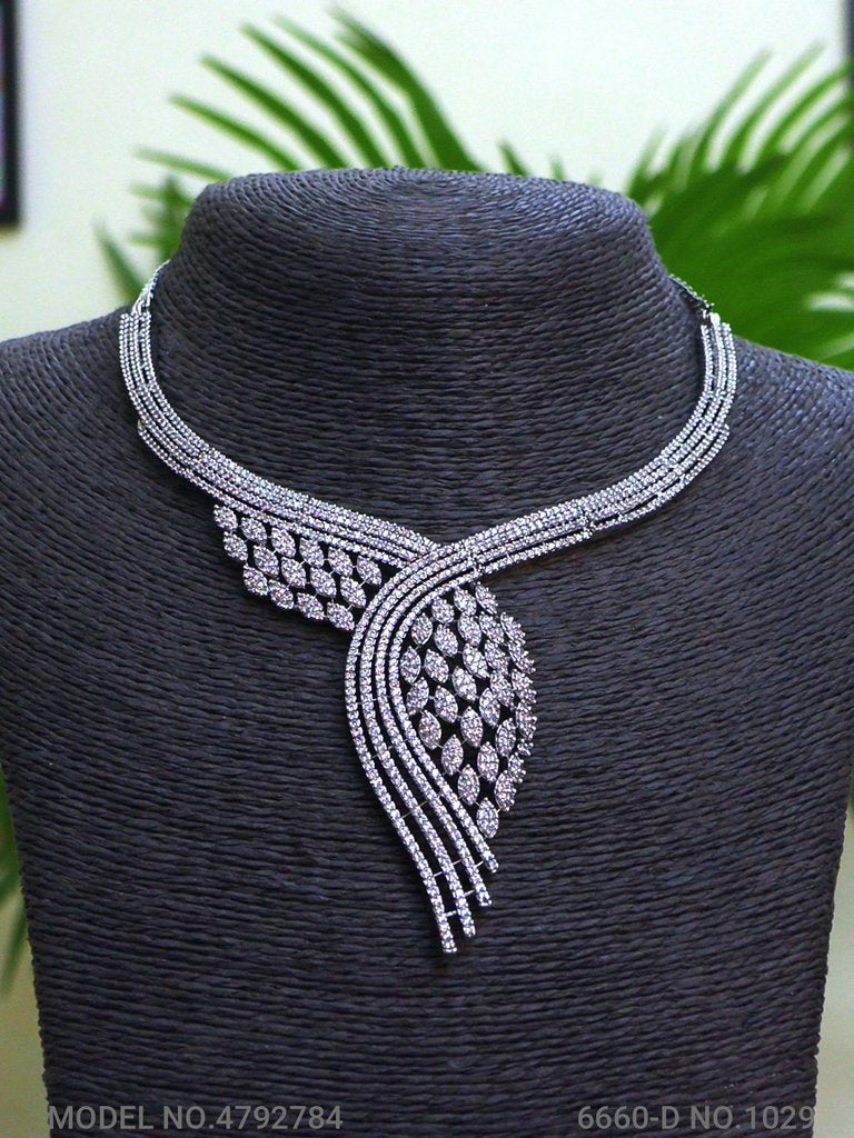 Bridesmaid Necklace Set for Traditional Weddings - View A