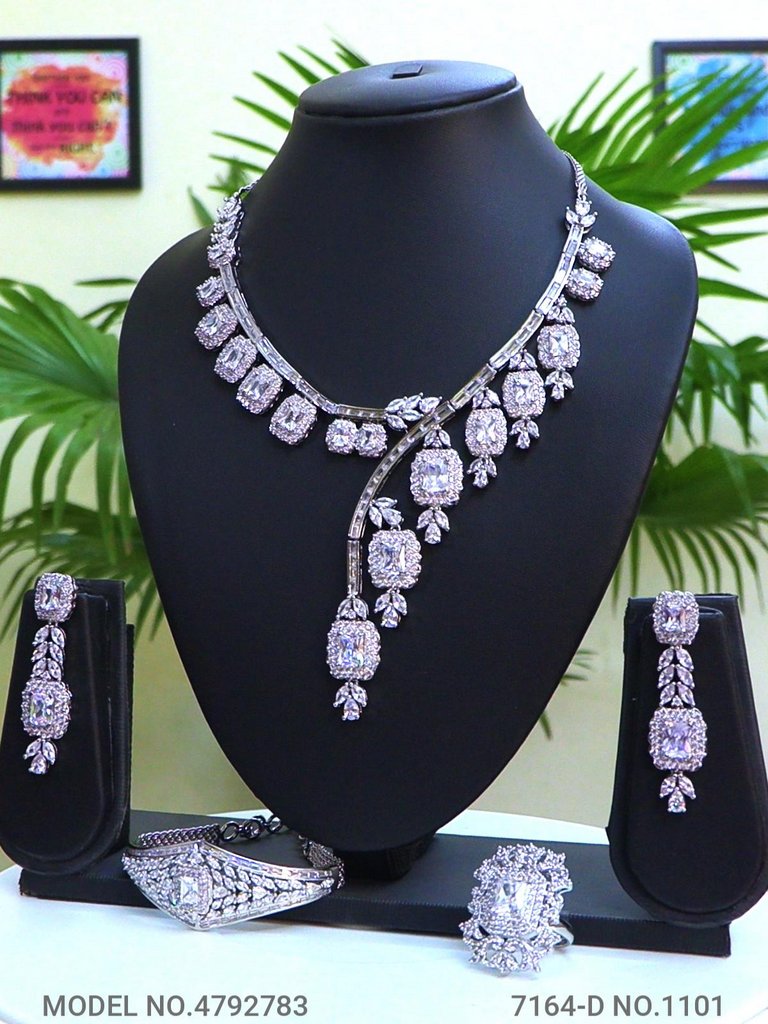 Statement Cz Jewelry Sets - Amaara World