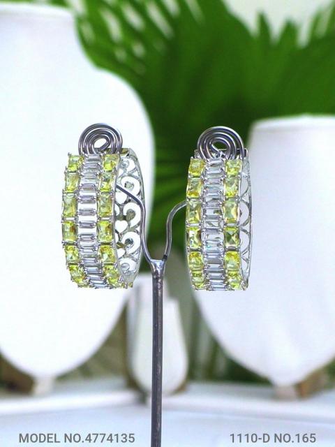 Cz Earrings - Amaara World