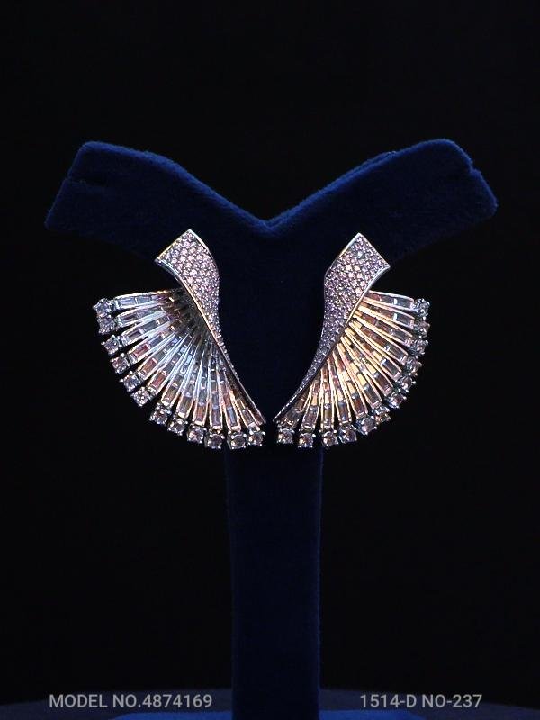 CZ Earrings - View A