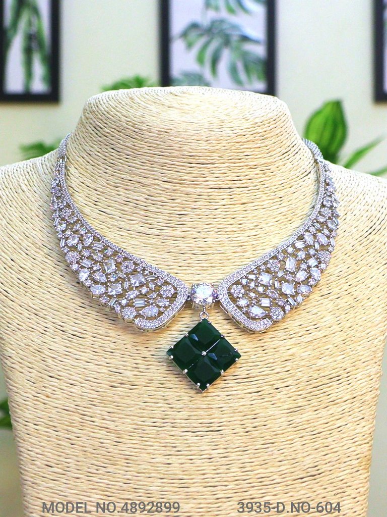 Original Cz Traditional Necklace - View A
