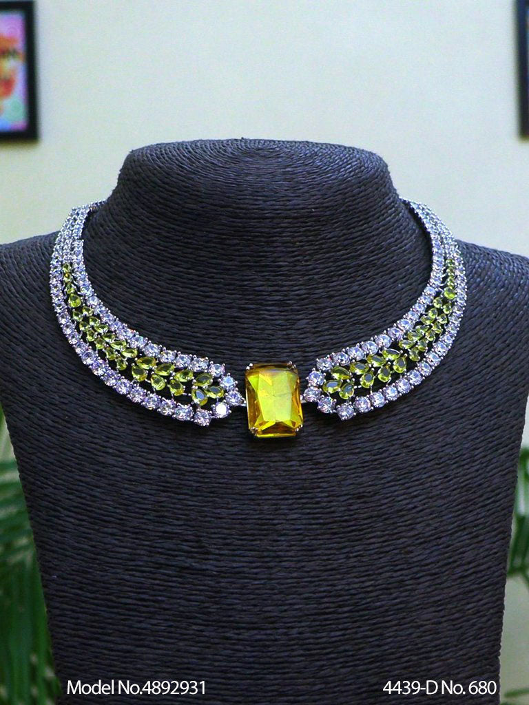 Gift Necklace Set in CZ - View A