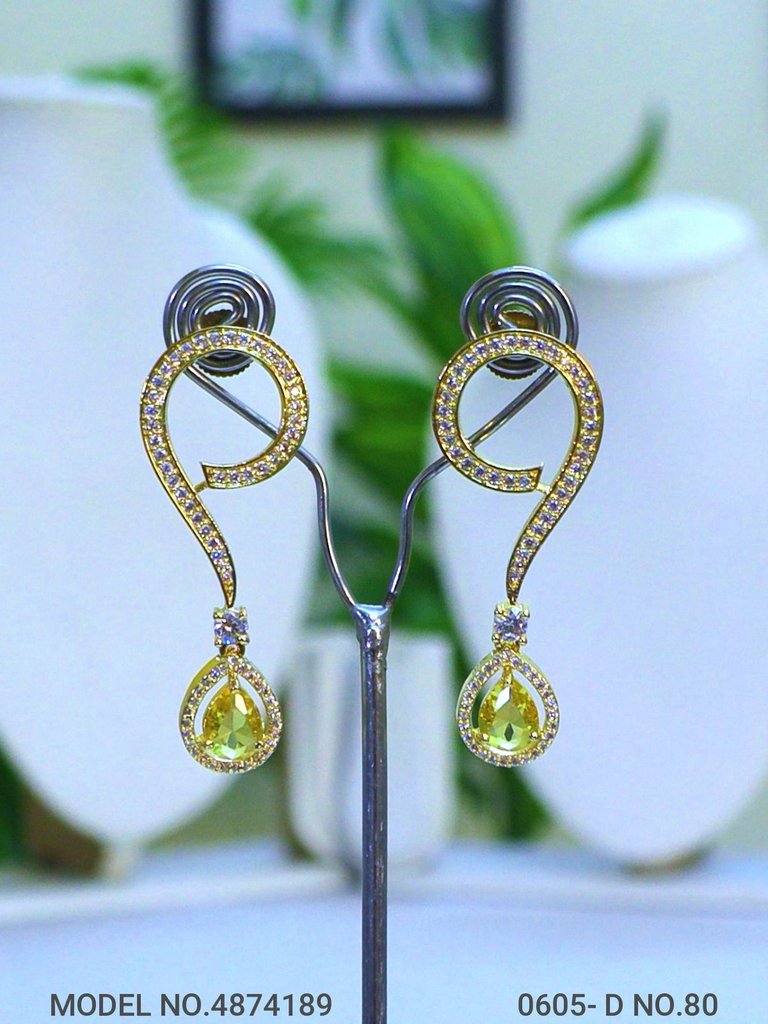 Real Zircon | Fashion AD Earrings - Amaara World