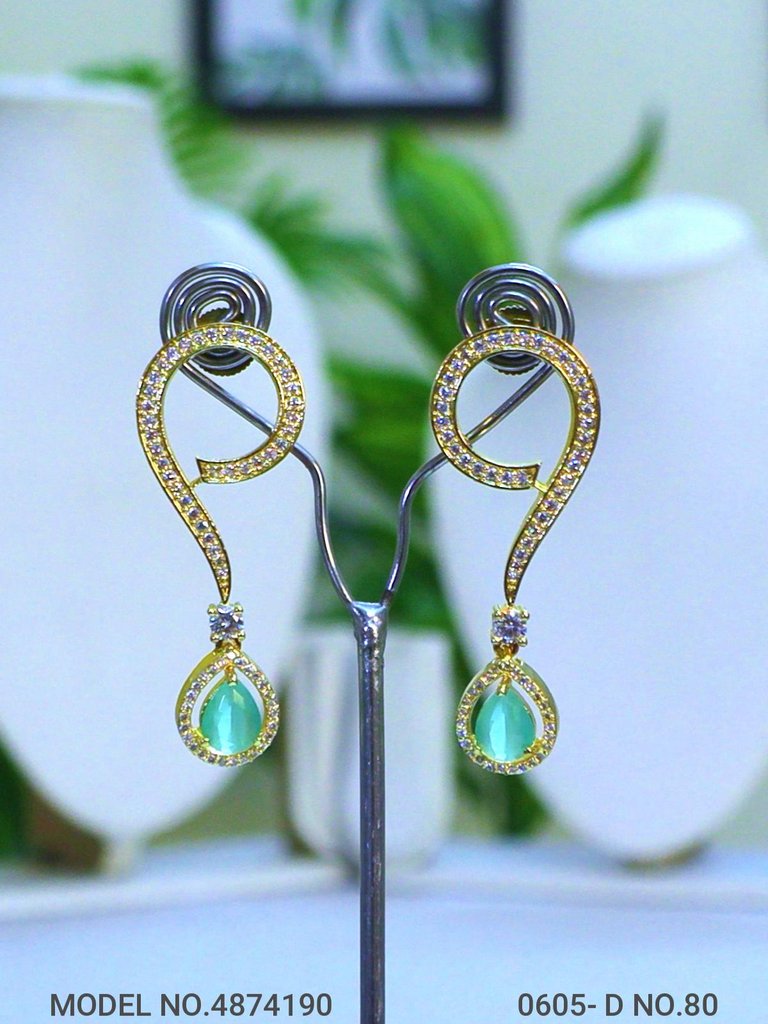 Designer Collection | AD Earrings - Amaara World