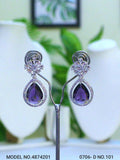 Cz Earrings | Wedding Jewelry - Amaara World