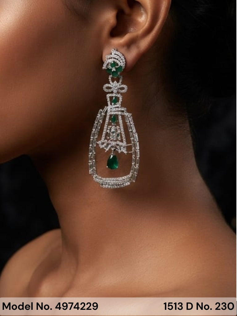 Artificial Diamond Earrings - Amaara World