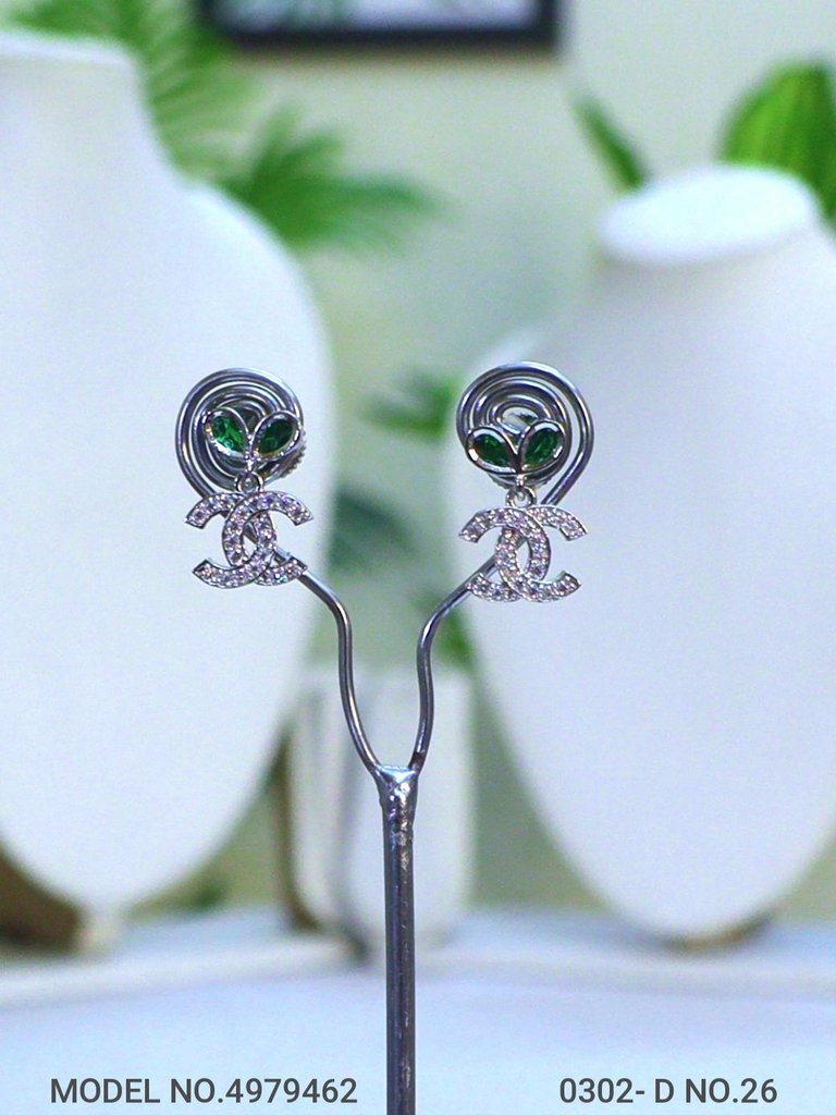 Cubic Zirconia Party Wear Studs Fashion Jewelry - Amaara World