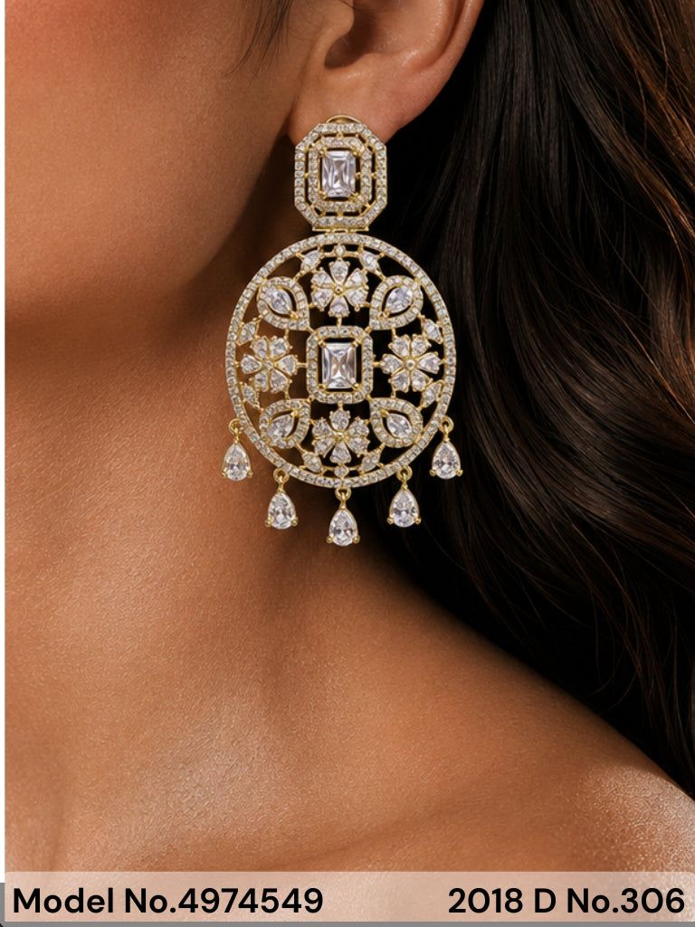 Zircon Earrings can be a Gift - Amaara World