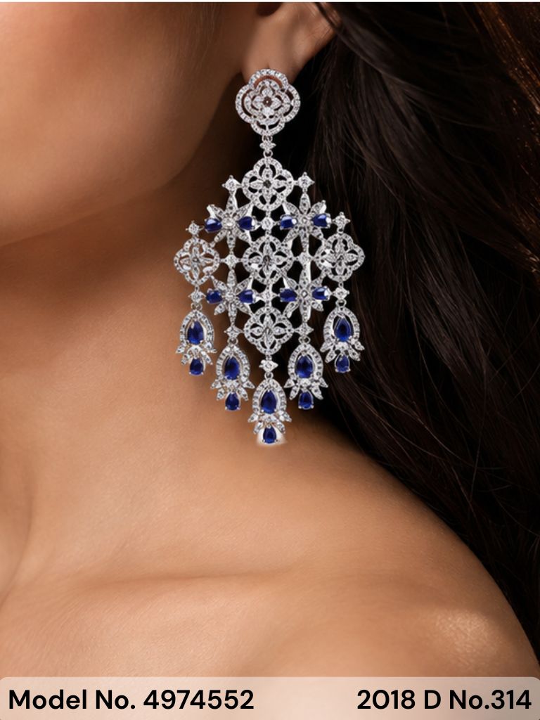 Designer Collection | AD Earrings - Amaara World