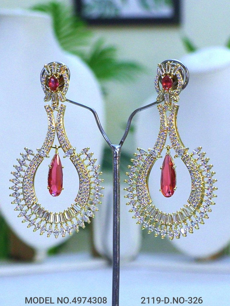 Bridal Earrings | Original Cz - Amaara World