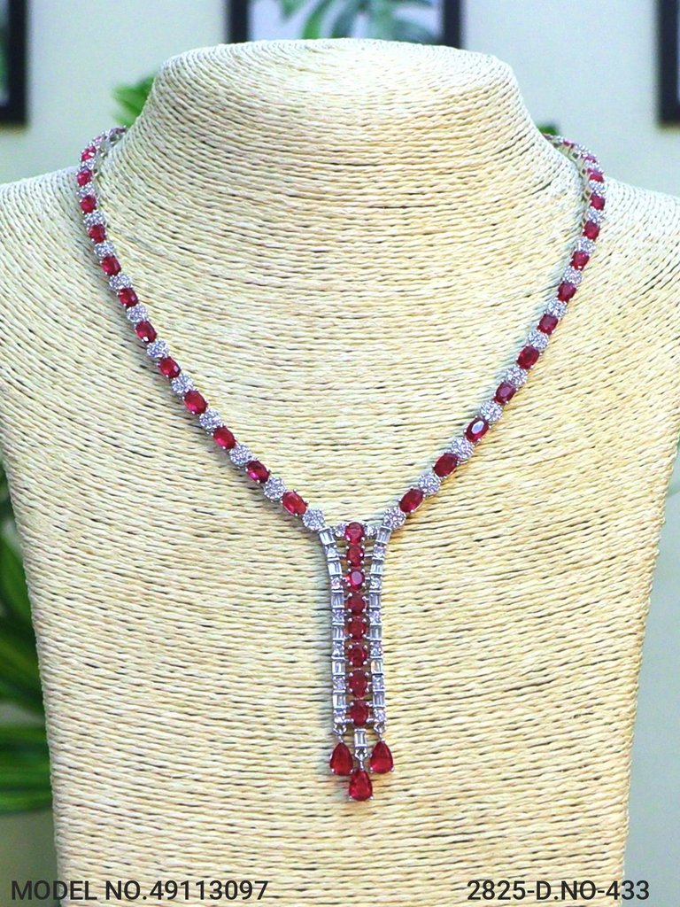 Handcrafted Masterpiece | Cz Set - View A