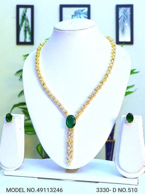 American Diamond Necklace Set | Wonderful Gift Item - Amaara World