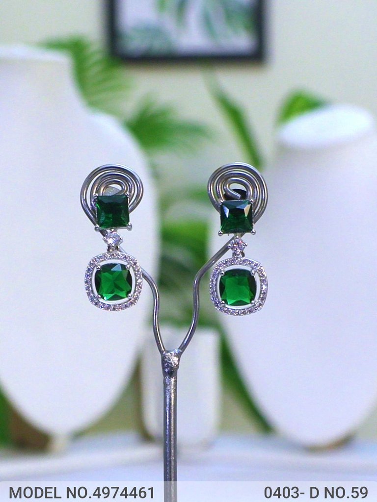Lab Created Diamond Earrings - Amaara World
