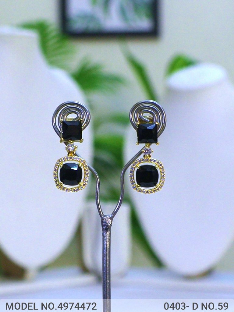 Zircon Earrings | Cz / AD Jewelry - Amaara World