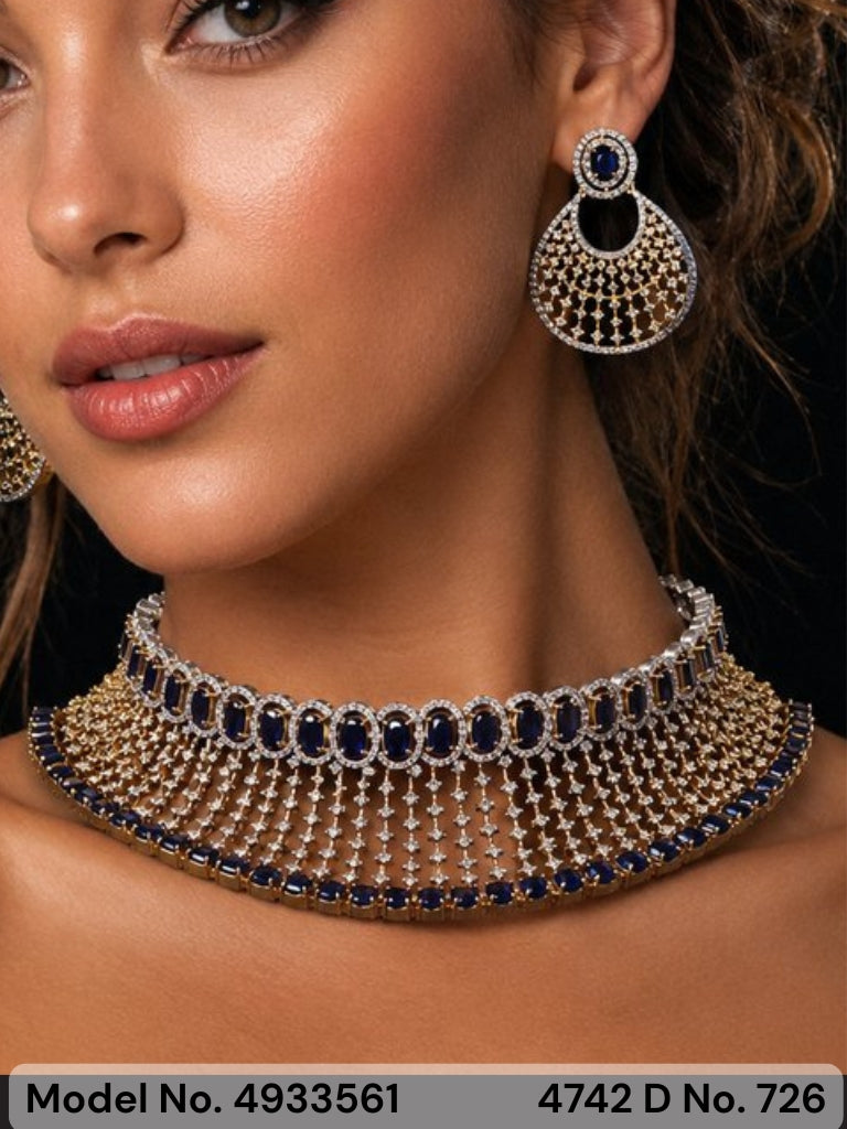 Artificial Diamond Cz Jewelry Set - Amaara World